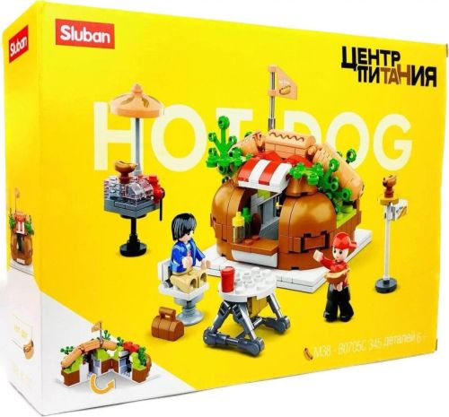 Конструктор Sluban Мини-кафе Хот-дог 345 деталей фото 3