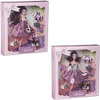 Кукла Junfa Atinil Звезда эстрады (в платье с двухслойной юбкой) в наборе с аксессуарами, 28см