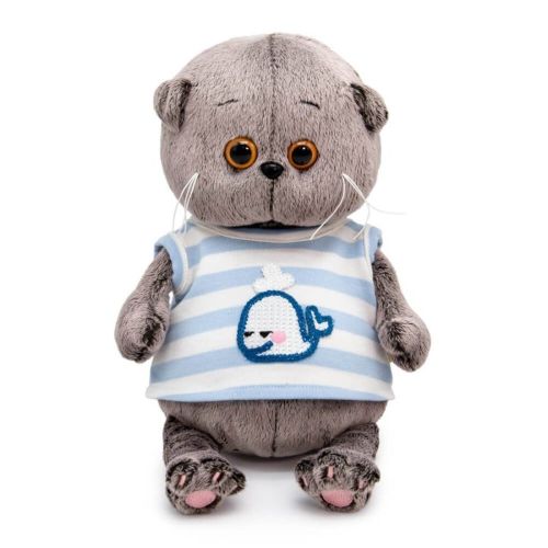 Басик BABY в майке с китенком 20 см