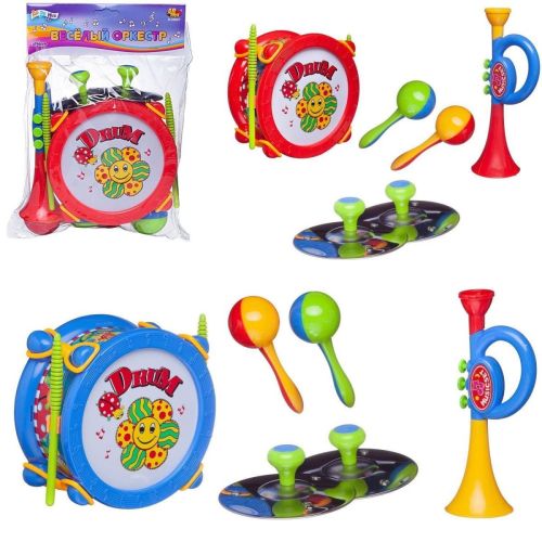 набор музыкальных инструментов abtoys доремио 8 предметов Набор музыкальных инструментов Abtoys ДоРеМио 8 предметов