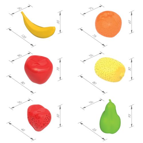 Игровой набор фруктов в сетке Нордпласт 433 фото 4