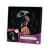 Danko Toys Набор для вышивания Изонить Под зонтом 31 х 31 см (IZN-01-09)