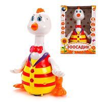 Цыпленок Зоосадик русск.озвучив., свет, эл.пит.АА*3 шт. не вх.в компл., в ассорт., кор.