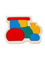 Рамка-пазл Паровоз в коробке