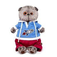 Басик в футболке с ракетой 22 см