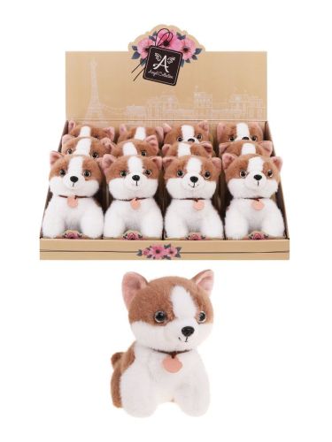 Щенок Милашка бел. 14см, дисплей