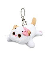 BUDI BASA Кошка Ли-Ли с бантиком лежачая игрушка с кольцом 11см