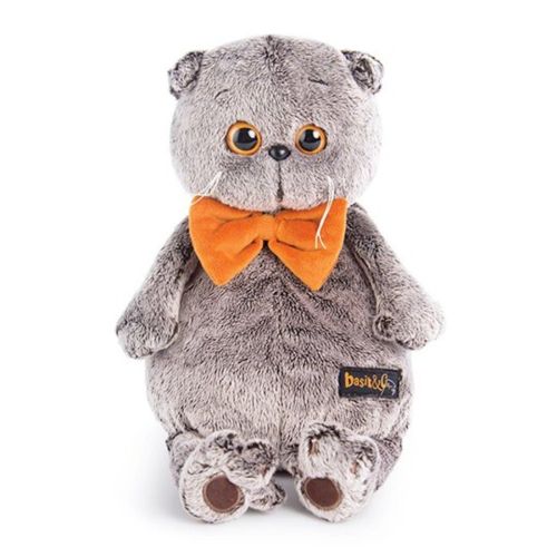 басик в рыжем бархатном банте 25 см Басик в рыжем бархатном банте 25 см