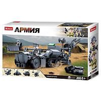 Конструктор Военная техника, 332 дет., кор.