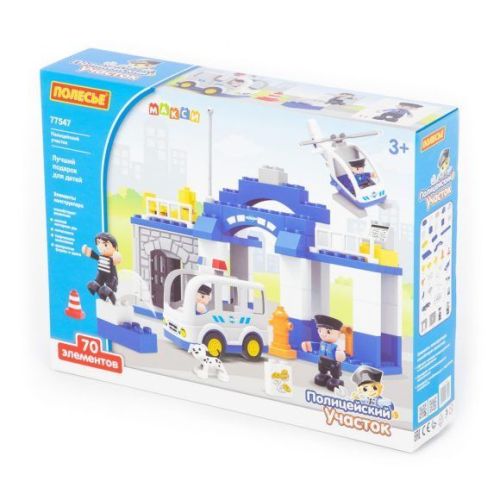 Конструктор Полесье Макси 77547 Полицейский участок