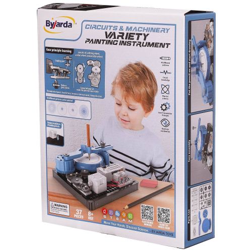 Электронный конструктор Junfa Машина для рисования узоров фото 3