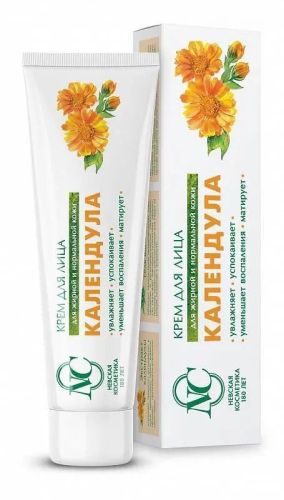 крем для лица невская косметика календула, 40мл Крем для лица Невская Косметика Календула, 40мл