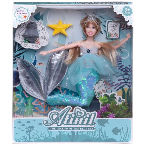 кукла junfa atinil русалочка в мятном костюме, 28см фото 4 Кукла Junfa Atinil Русалочка в мятном костюме, 28см фото 4