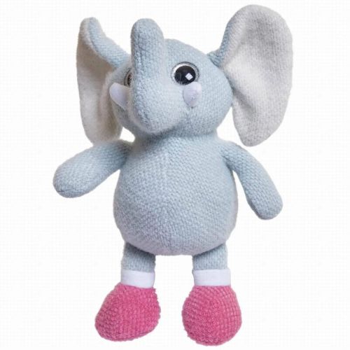 Мягкая игрушка Abtoys Knitted. Слоник вязаный, 20см фото 5