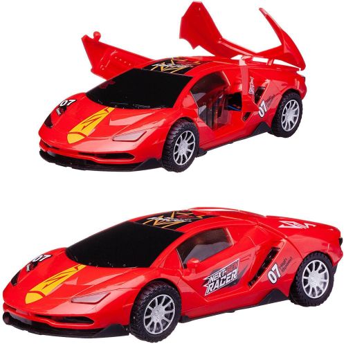 Машинка Junfa спортивная (движение+вращение) фото 4