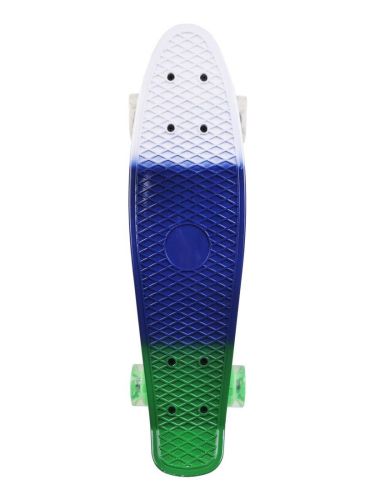 Скейтборд-пенниборд со светом Х-Match пластик 56.5 х14.5 см 649107 фото 3