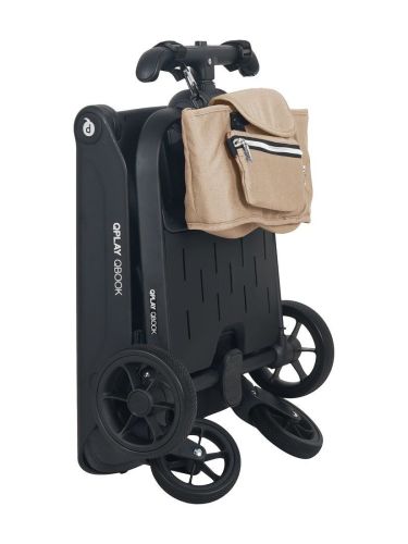 Прогулочная коляска QPLAY Qbook с поворотным сиденьем 360° миндаль 655171 фото 4