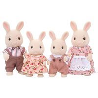 Набор фигурок Sylvanian Families Семья Молочных Кроликов 4108