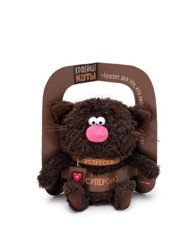 budi basa кофейные коты. кот эспрессо коллекция валентинки 12см BUDI BASA Кофейные коты. Кот Эспрессо Коллекция Валентинки 12см