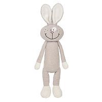 Мягкая игрушка MAXITOYS Серый Зайка 33 см