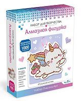 Набор для тв-ва Алмазная фигурка Радужный котик