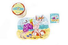 Пазл Мастер Игрушек Пляжная мода, фигурный 34 элемента