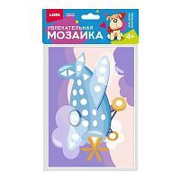 Набор для творчества LORI Увлекательная мозаика (набор малый) Самолёт