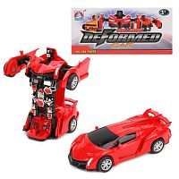 Трансформер Машина- робот инерц., коробка, в ассортименте