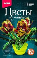 Цветы из пайеток "Тюльпаны"