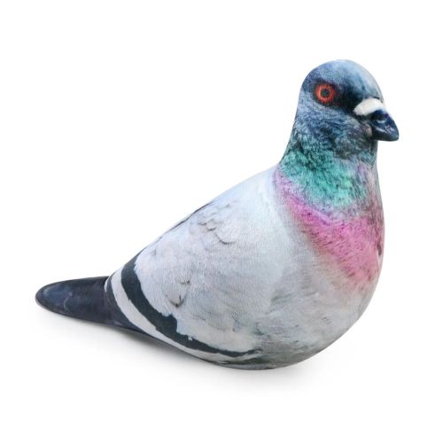 Мягкая игрушка СмолТойс Антистресс Голубь 40 см фото 3