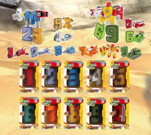 робот-трансформер "изучаем цифры" фото 2 Робот-трансформер "Изучаем цифры" фото 2