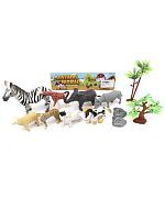 Набор животных, 12 предм., пакет