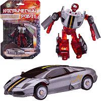 Робот-машина ABtoys Космический робот серебристый