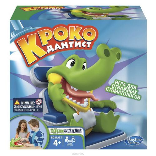 Настольная игра Hasbro Gaming Кроко-дантист