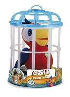 Игрушка интерактивная IMC Toys Club Petz Funny Попугай Charlie интерактивный (красный) , повторяет слова, шевелит клювом, мягконабивной