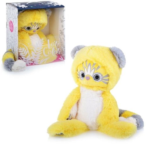 мягкая игрушка budibasa лори эйка жёлтый 30 см lr30-03 фото 3 Мягкая игрушка BudiBasa Лори Эйка жёлтый 30 см LR30-03 фото 3