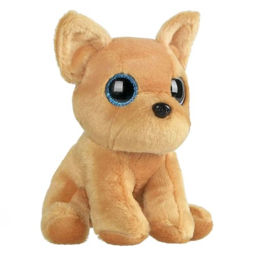 Мягкая игрушка Abtoys Собачка Чихуахуа бежевая, 15 см фото 5