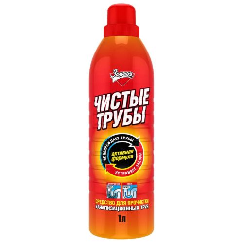 Золушка Средство для прочистки канализационных труб Чистые трубы 1л фото 4