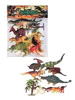 Набор фигурок Динозавры, 11 предм., пакет