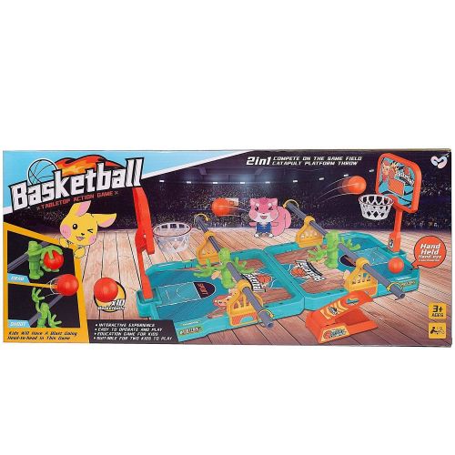 Настольная игра Junfa Баскетбол пальчиковый Меткий бросок фото 7