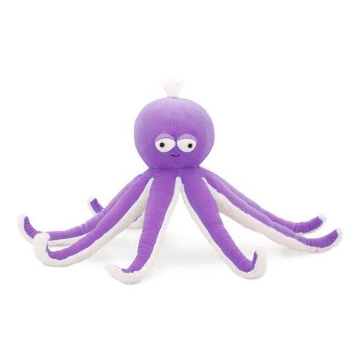 Мягкая игрушка Осьминог фиолетовый 47 см
