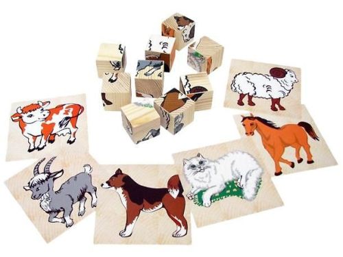 Кубики Томик Домашние животные фото 4