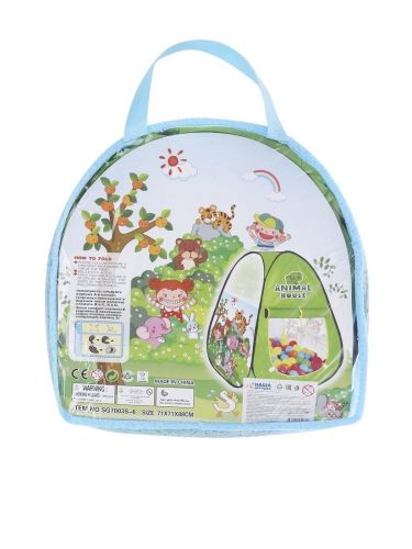 Палатка игровая 71х71х88 см, сумка на молнии фото 3