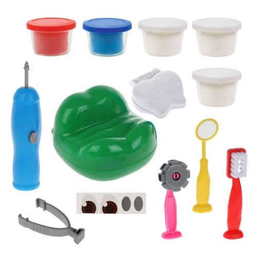 Набор для лепки "Зубастый крокодил", тесто 250г, аксессуары фото 2