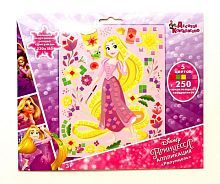 Набор для творчества Аппликация Рапунцель 5 цв, 250 эл