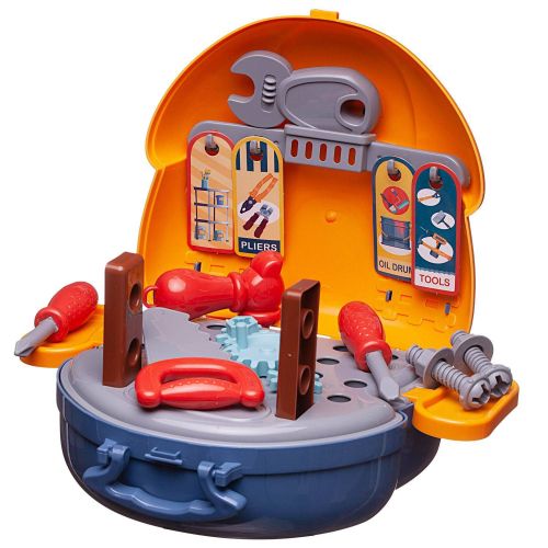 Игровой набор Junfa Домик-трансформер Мастерская фото 3