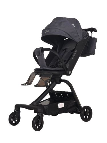 Прогулочная коляска QPLAY Qbook с поворотным сиденьем 360° navy 655173