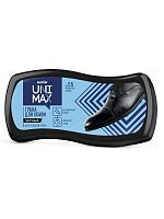 Unimax Губка для обуви из гладкой кожи Черная