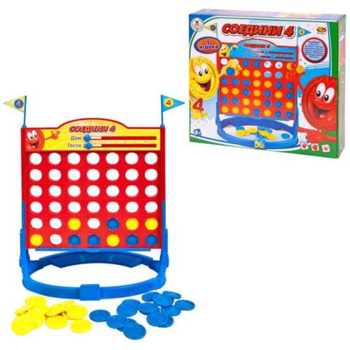 Настольная игра ABtoys Академия Игр "Соедини 4"