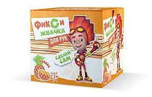 Набор для экспериментов Инновации для Детей Фикси-опыты. Жвачка для рук "Ананас"